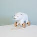Ocean Collection Toddler Pull Along Polar Bear  hi\-res